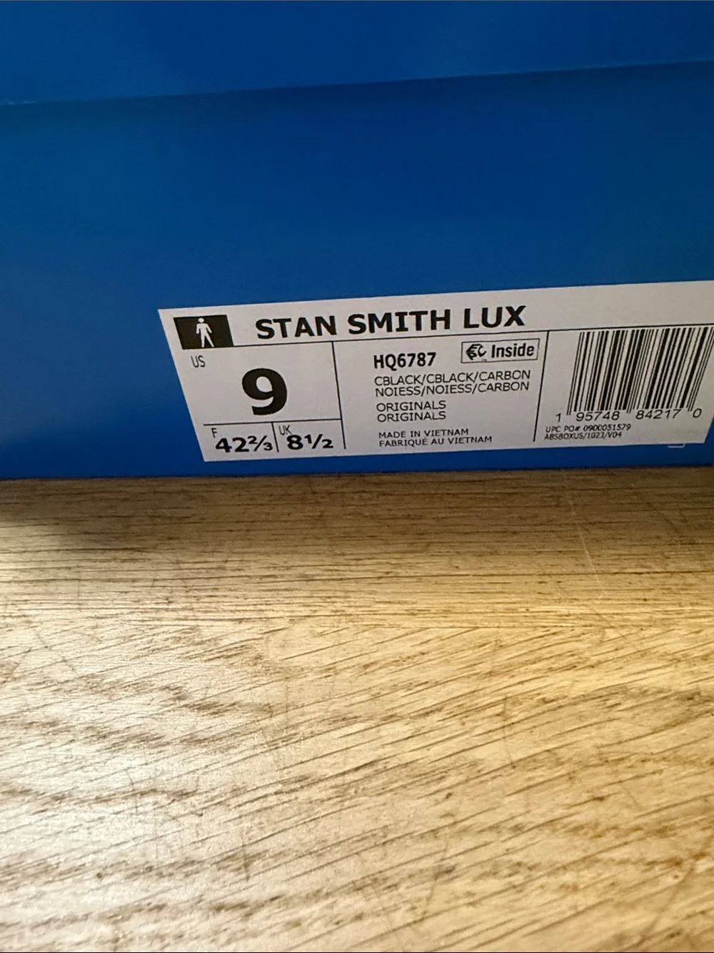 adidas Black Leather Stan Smith Sneakers